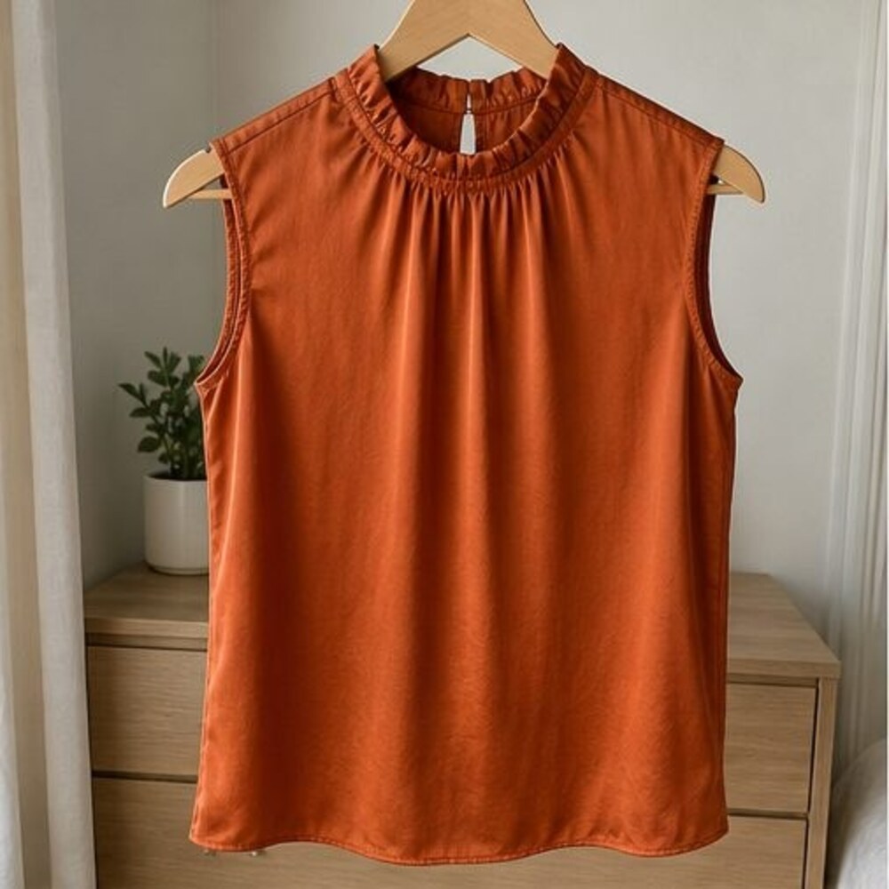 Sage Button Blouse